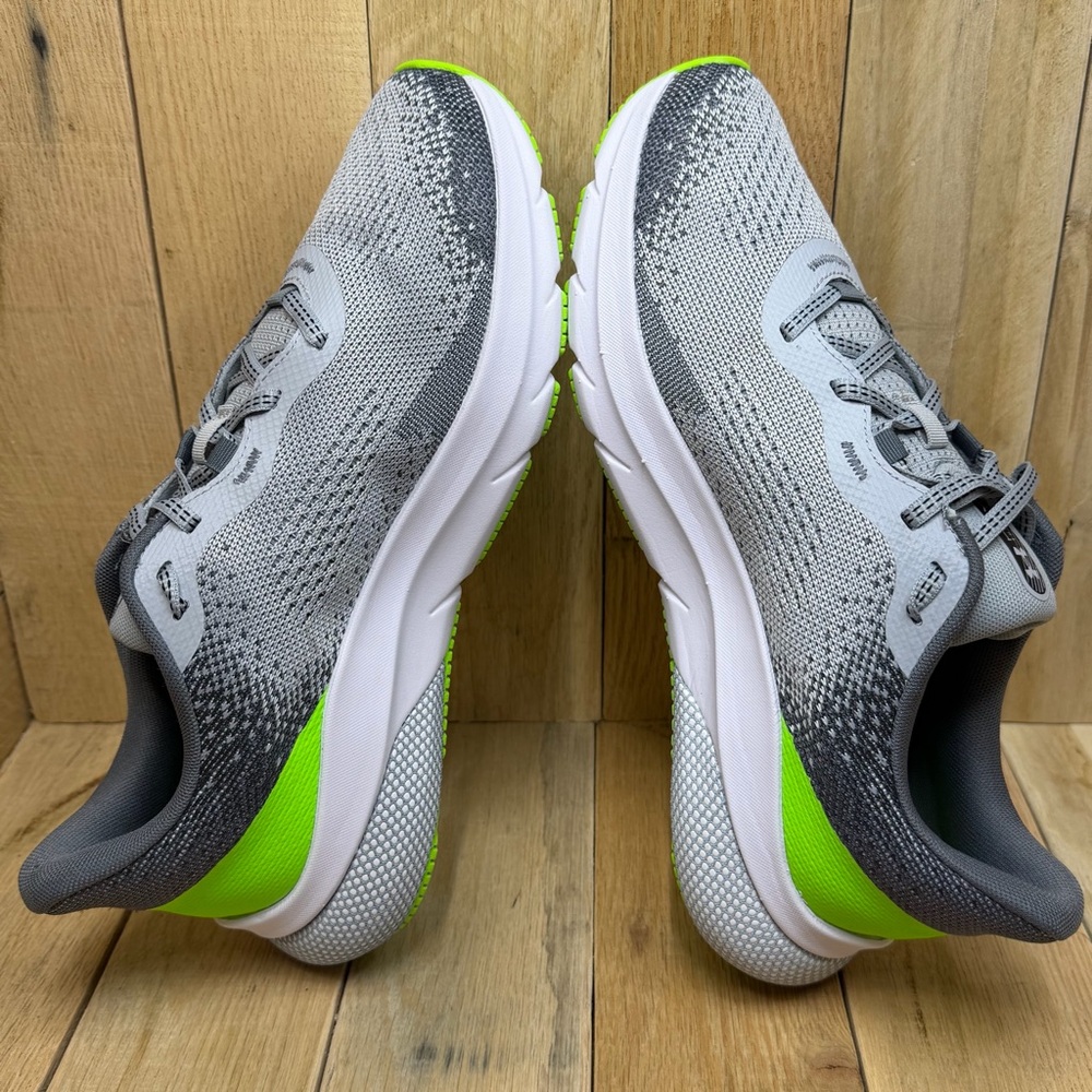 Under Armour HOVR Turbulence 2 Men’s Running Shoes Size 9 Gray/Green - Picture 7 of 15